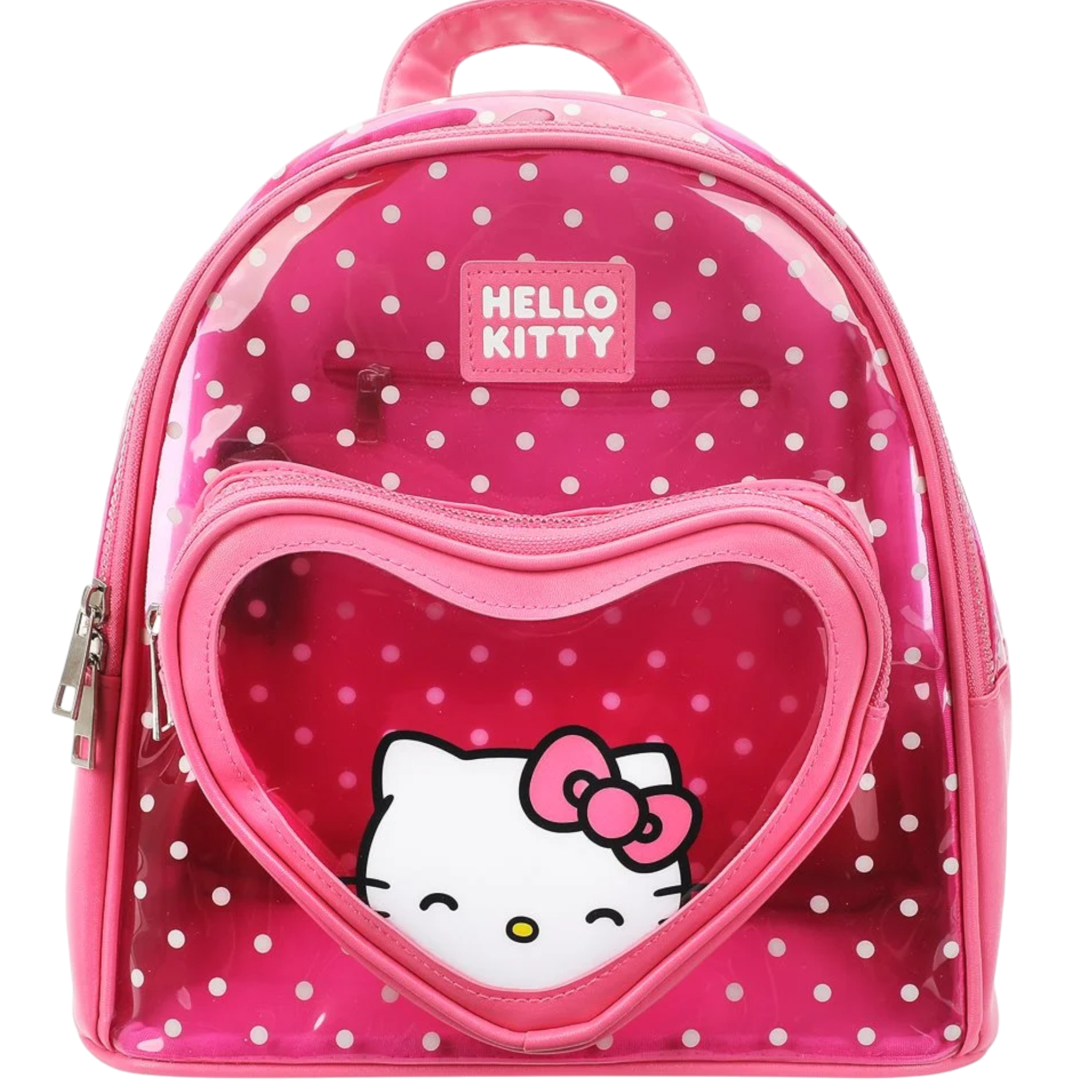 Sanrio Hello Kitty Polka Dot Peek-A-Boo Mini-Backpack AE Toy Box