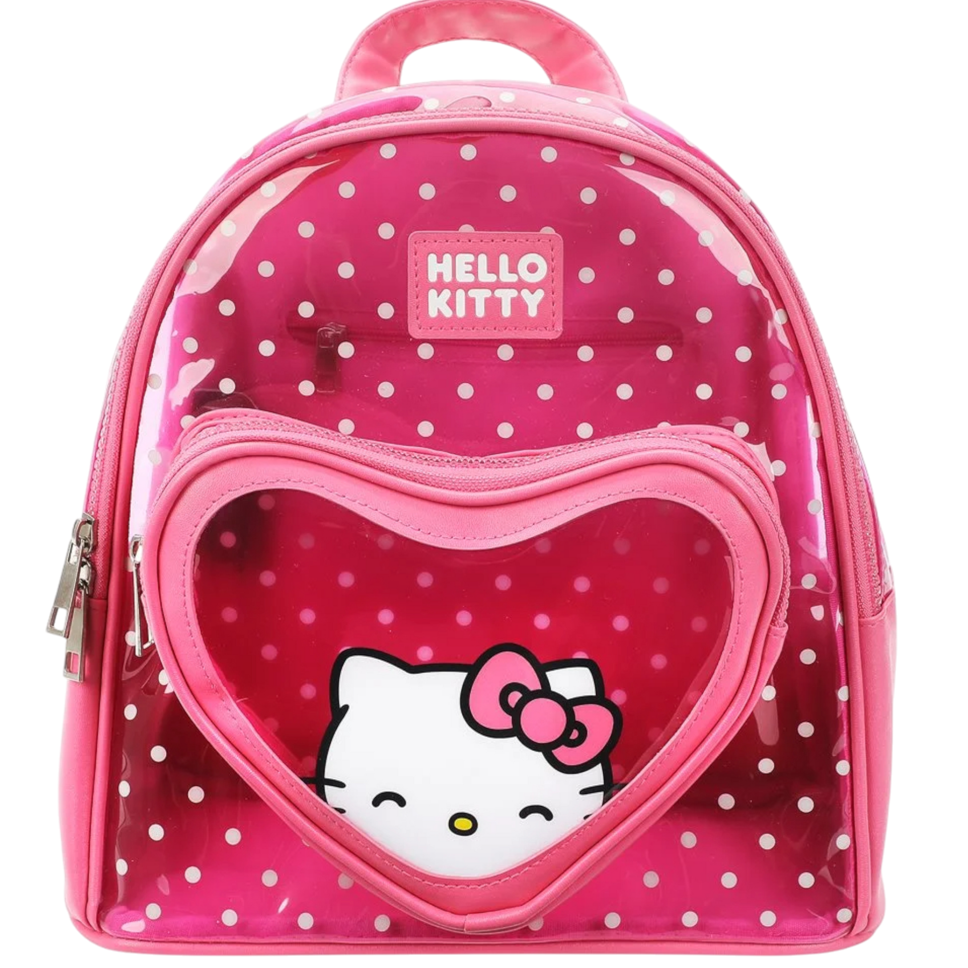 Sanrio Hello Kitty Polka Dot Peek-A-Boo Mini-Backpack AE Toy Box