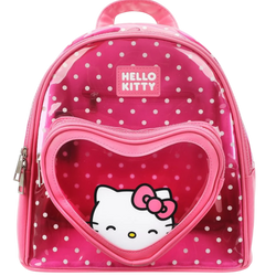 Sanrio Hello Kitty Polka Dot Peek-A-Boo Mini-Backpack AE Toy Box