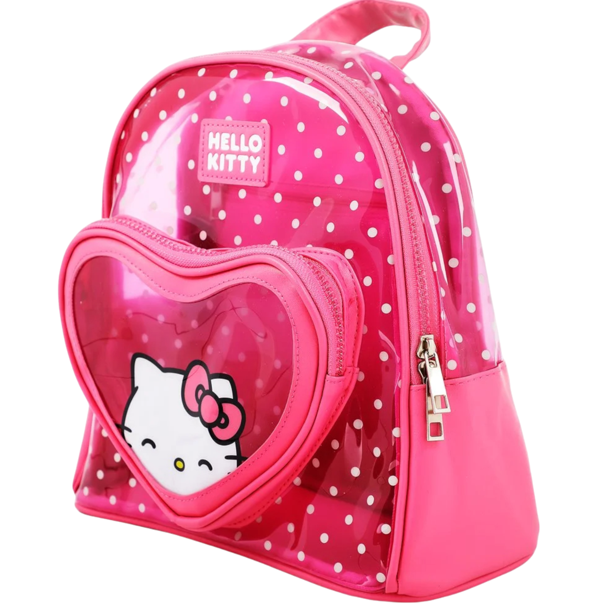 Sanrio Hello Kitty Polka Dot Peek-A-Boo Mini-Backpack AE Toy Box