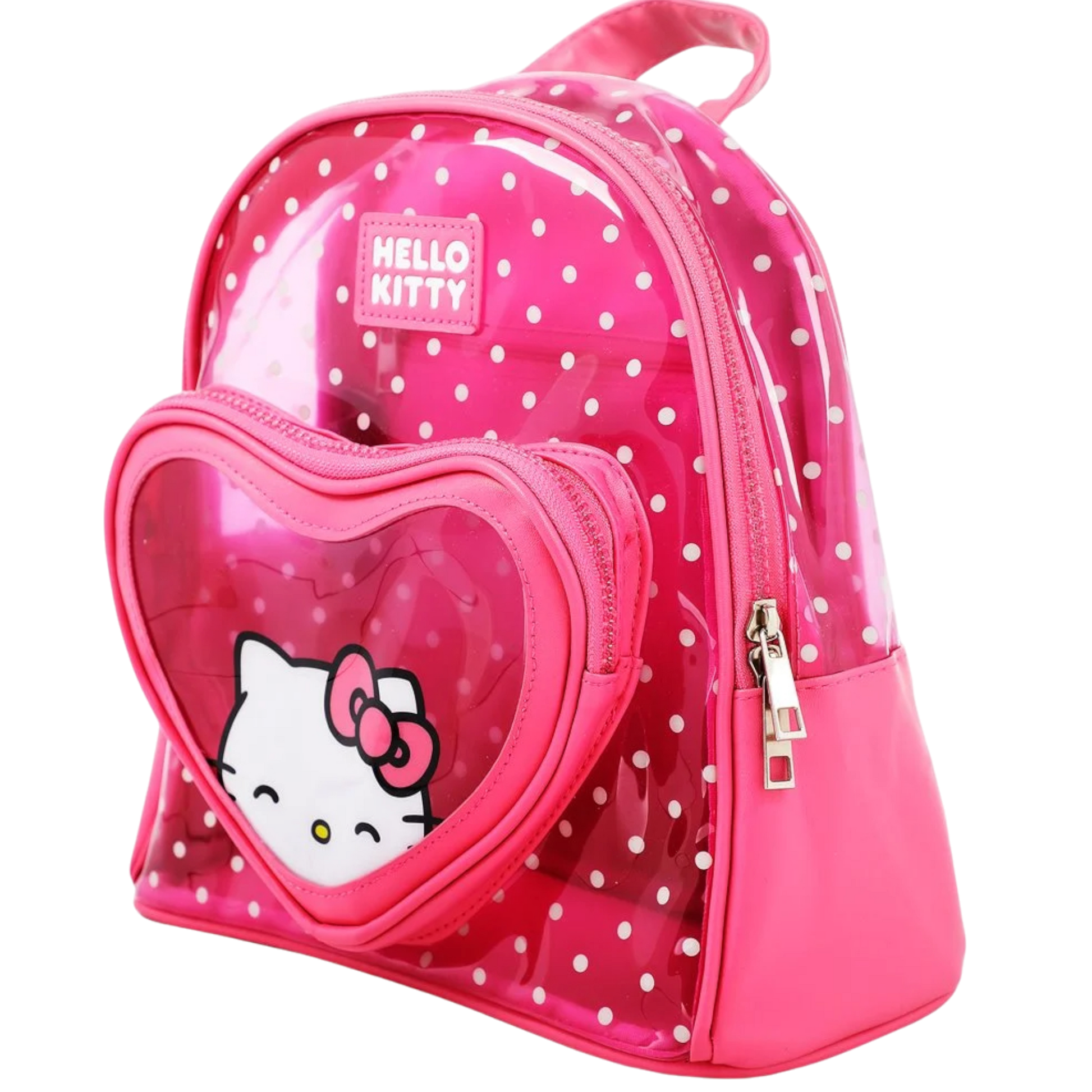Sanrio Hello Kitty Polka Dot Peek-A-Boo Mini-Backpack AE Toy Box