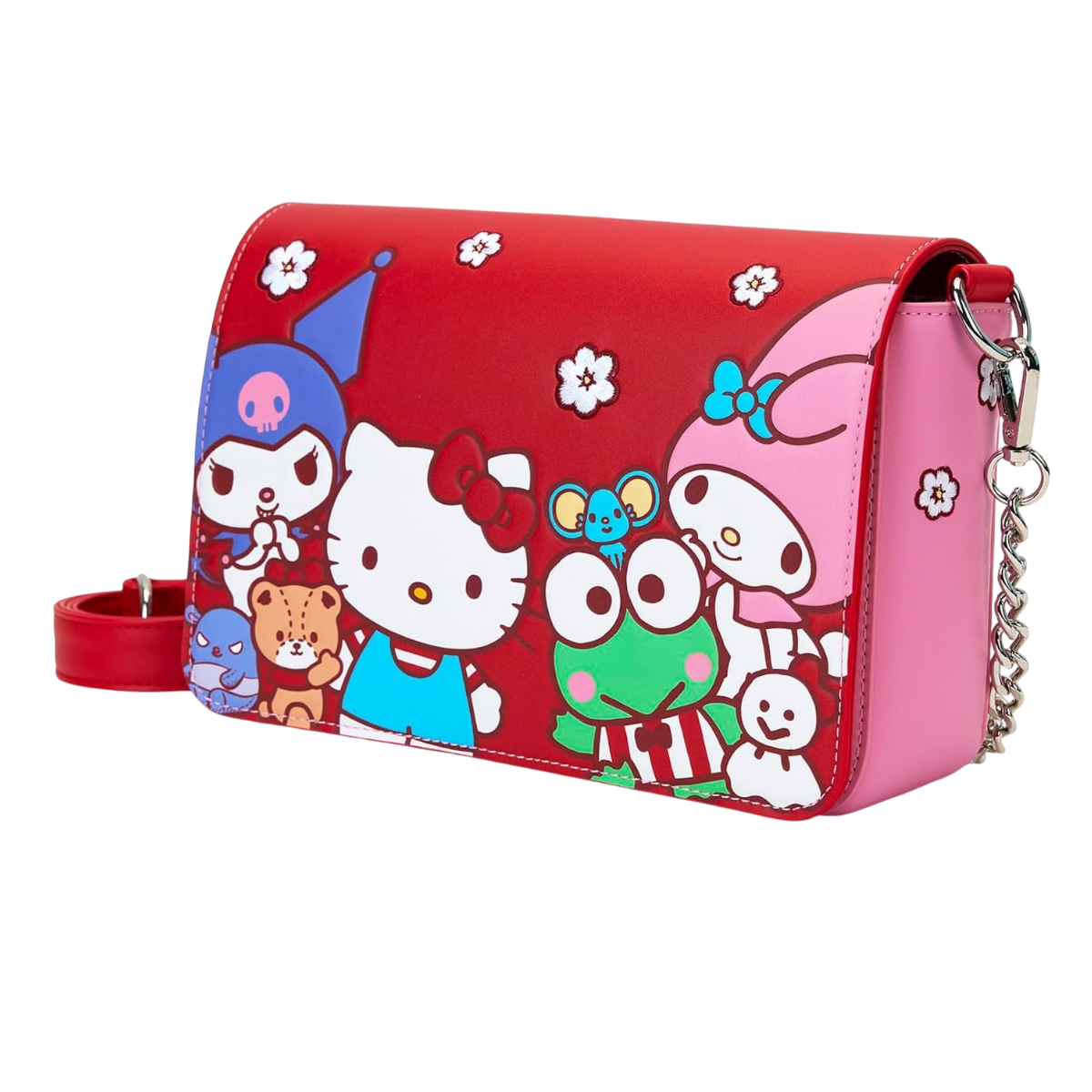 Hello Kitty & Friends Color Block Crossbody Bag AE Toy Box