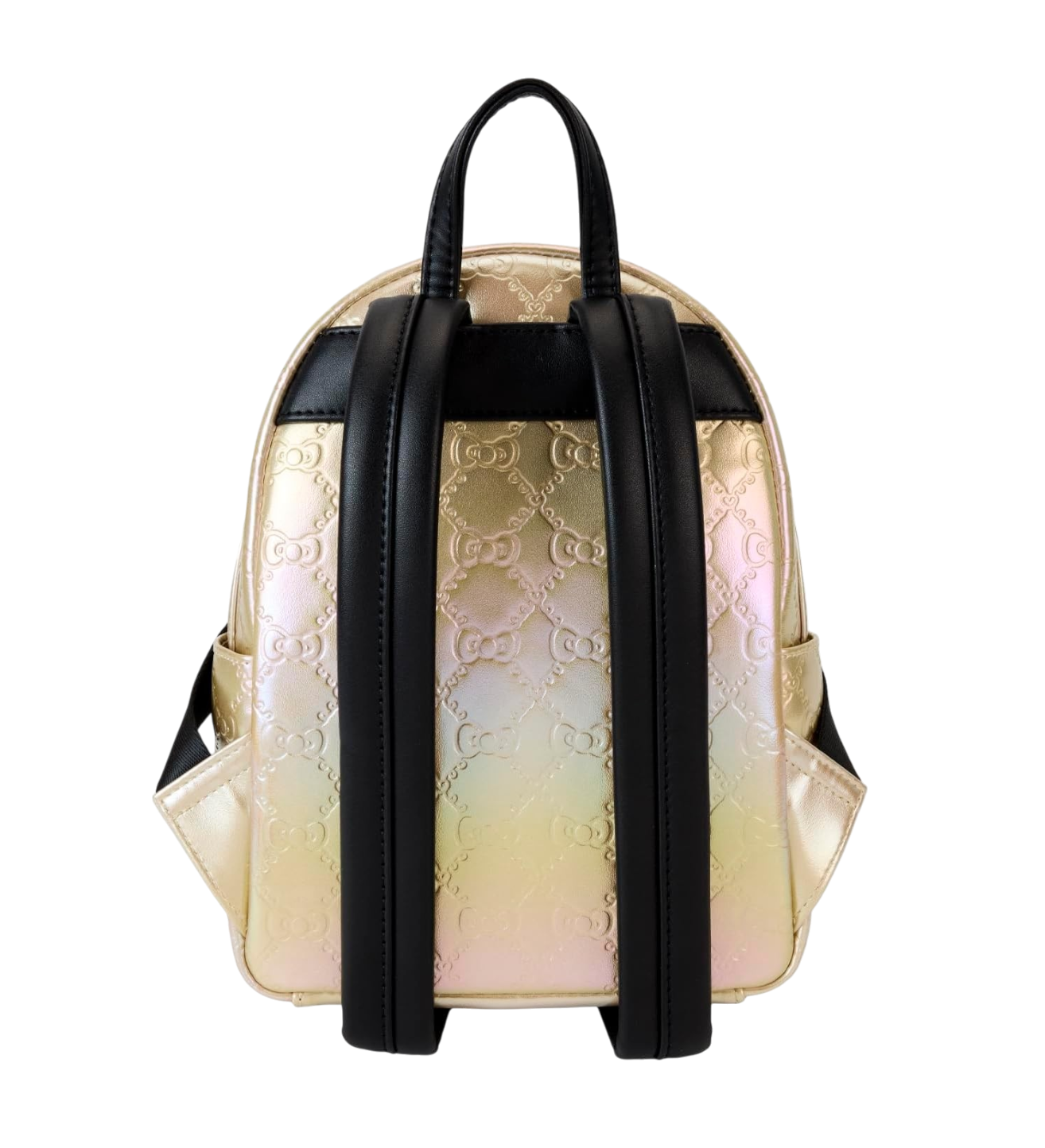 Hello Kitty Sanrio 50th Anniversary Metallic Gold Mini Backpack AE Toy Box