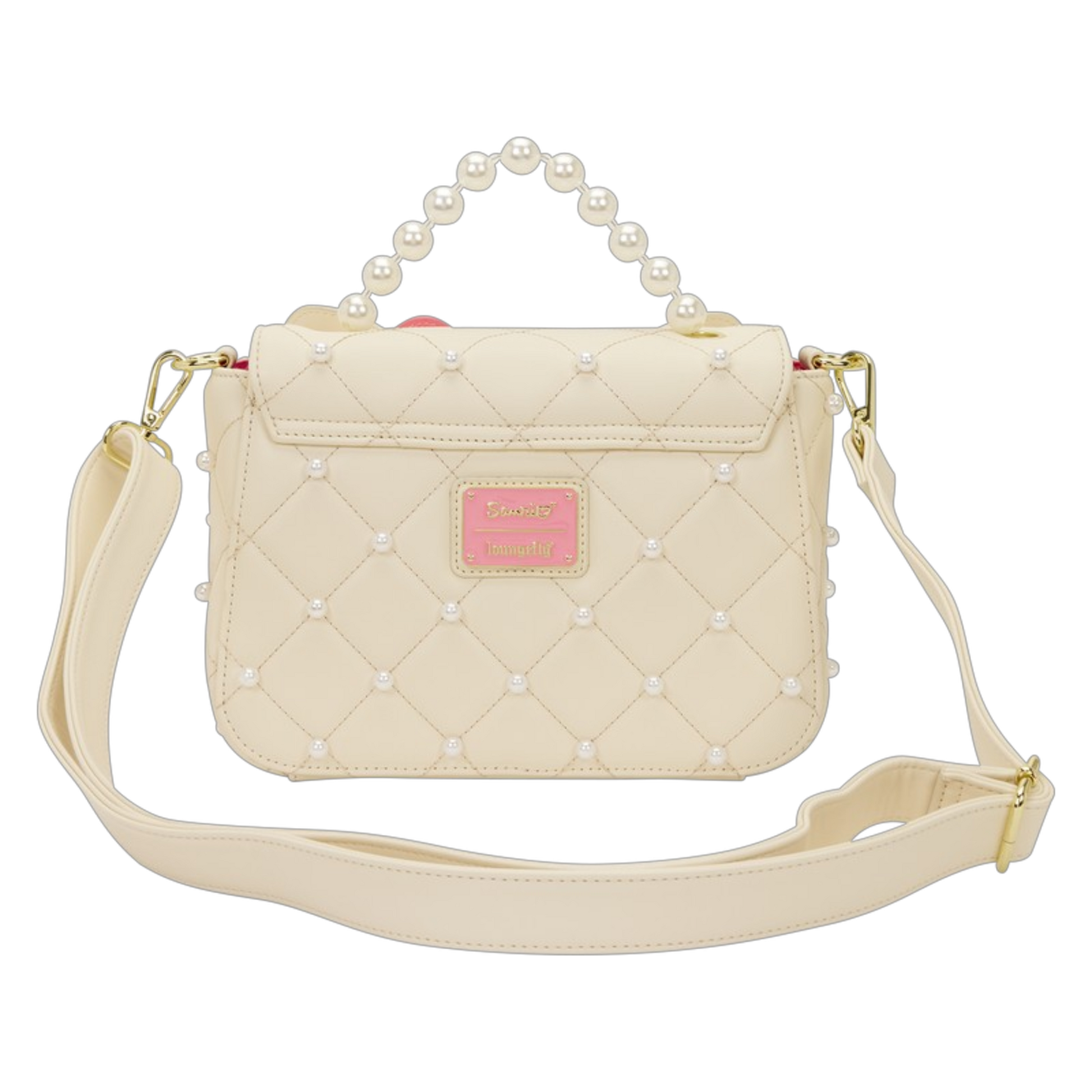 Sanrio Hello Kitty Quilted Pearl Handle Crossbody Bag (Exclusive) | AE Toy Box