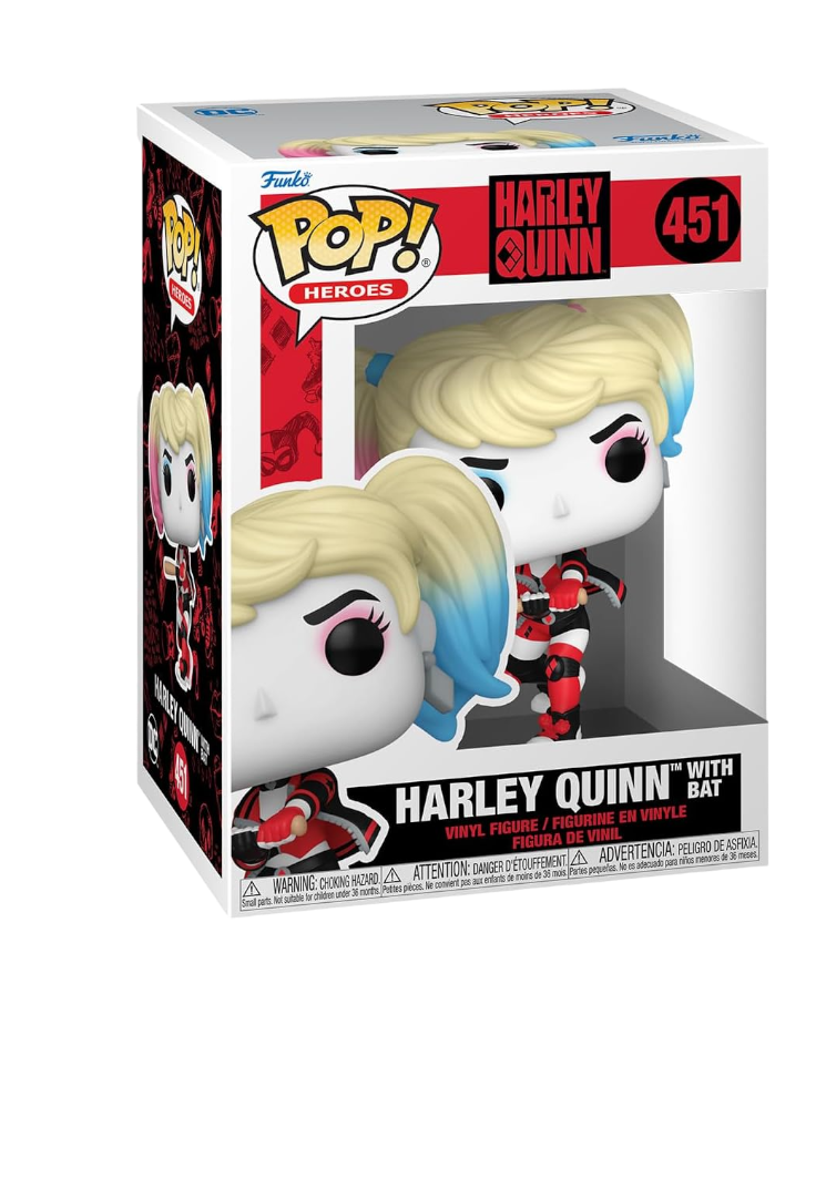 Heroes: DC - Harley Quinn with Bat Funko Toy Store