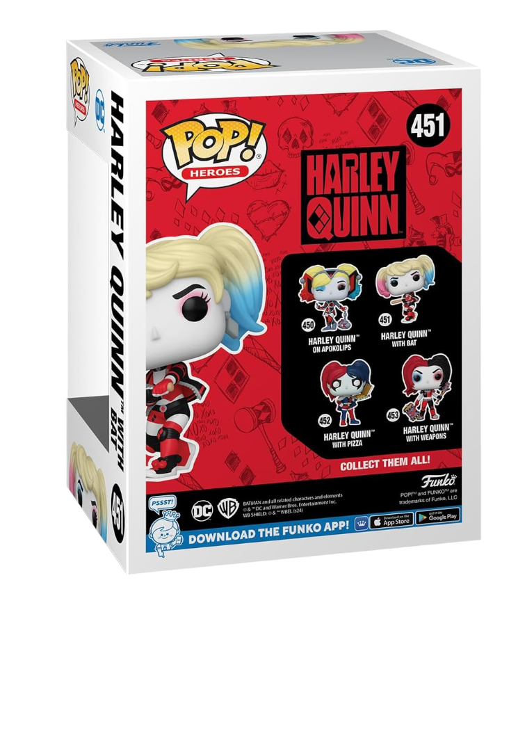 Heroes: DC - Harley Quinn with Bat Funko Toy Store