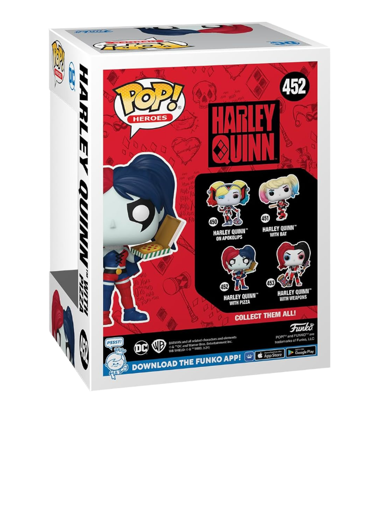 Heroes: DC - Harley Quinn with Pizza Funko Toy Store