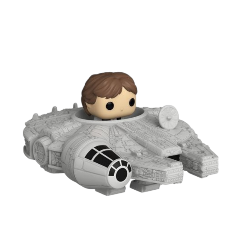 Star wars Han solo and millennium falcon bitty Pop Funko Toy Store