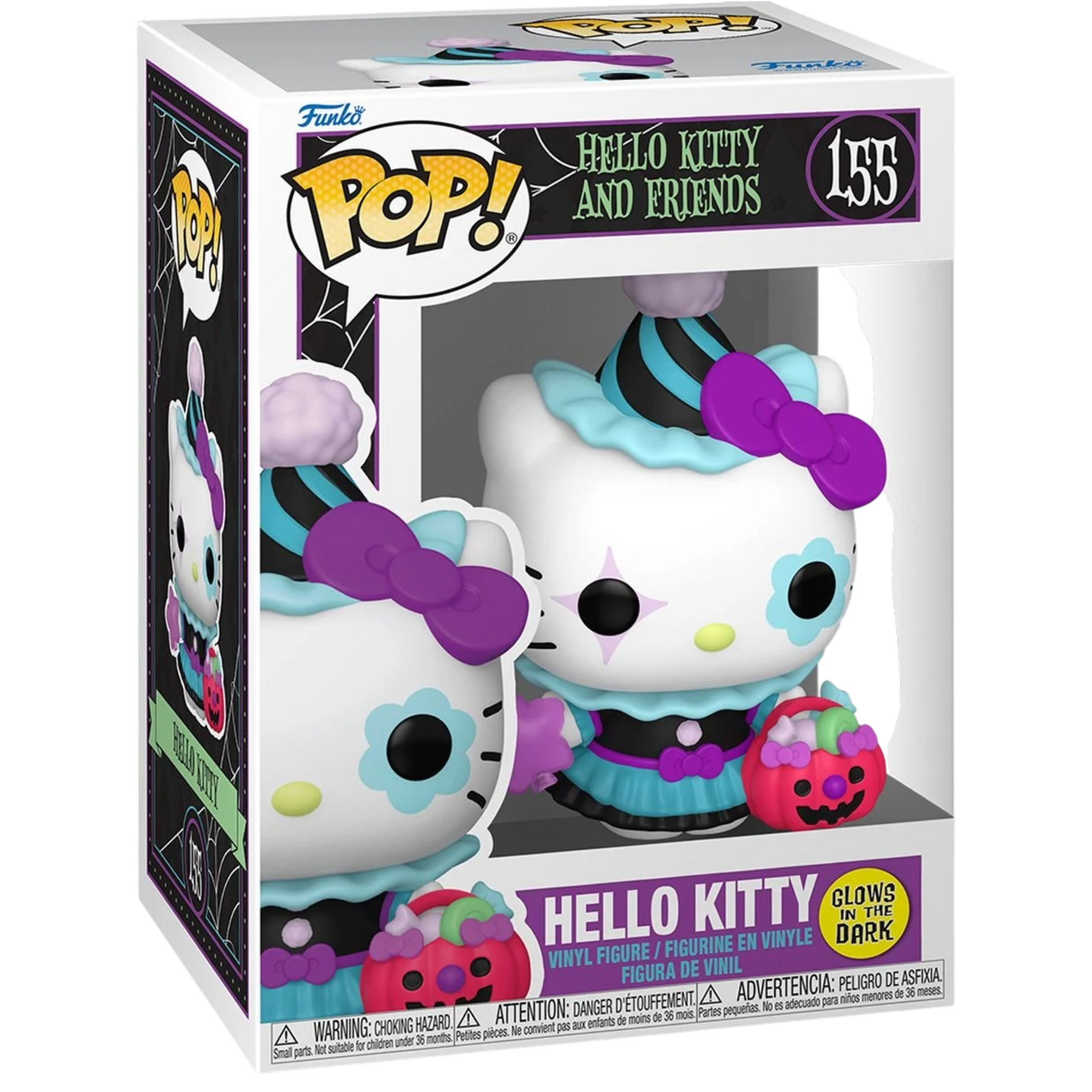 Sanrio — Hello Kitty and Friends: Hello Kitty (Spooky) (Glow-in-the-Dark) #155 | AE Toy Box