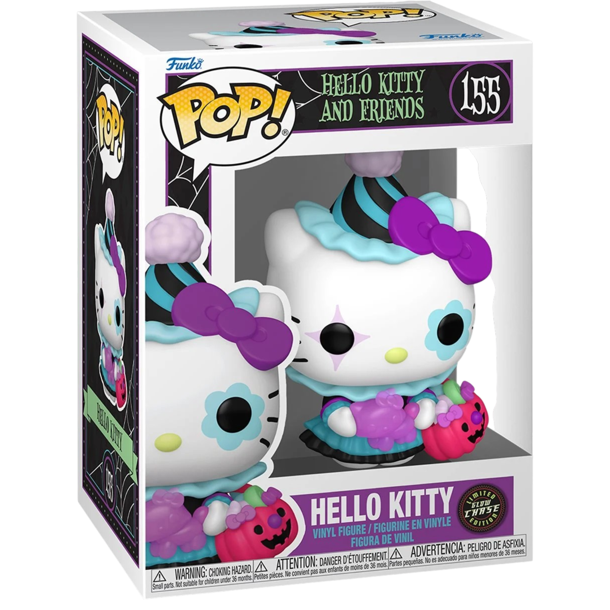 Sanrio — Hello Kitty and Friends: Hello Kitty (Spooky) (Glow-in-the-Dark) #155 (Chase) | AE Toy Box