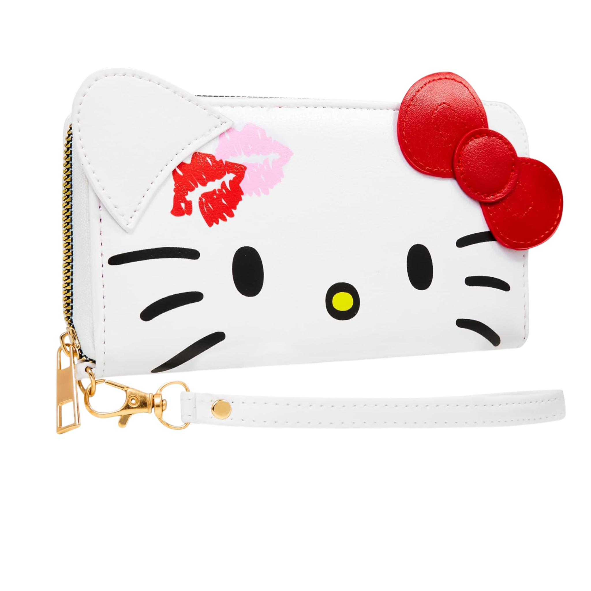 Hello Kitty Womens Wallet, Zip-Around Purse with Card Slots and Coin Pocket AE Toy Box