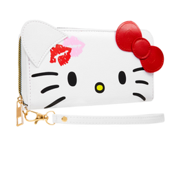 Hello Kitty Womens Wallet, Zip-Around Purse with Card Slots and Coin Pocket AE Toy Box