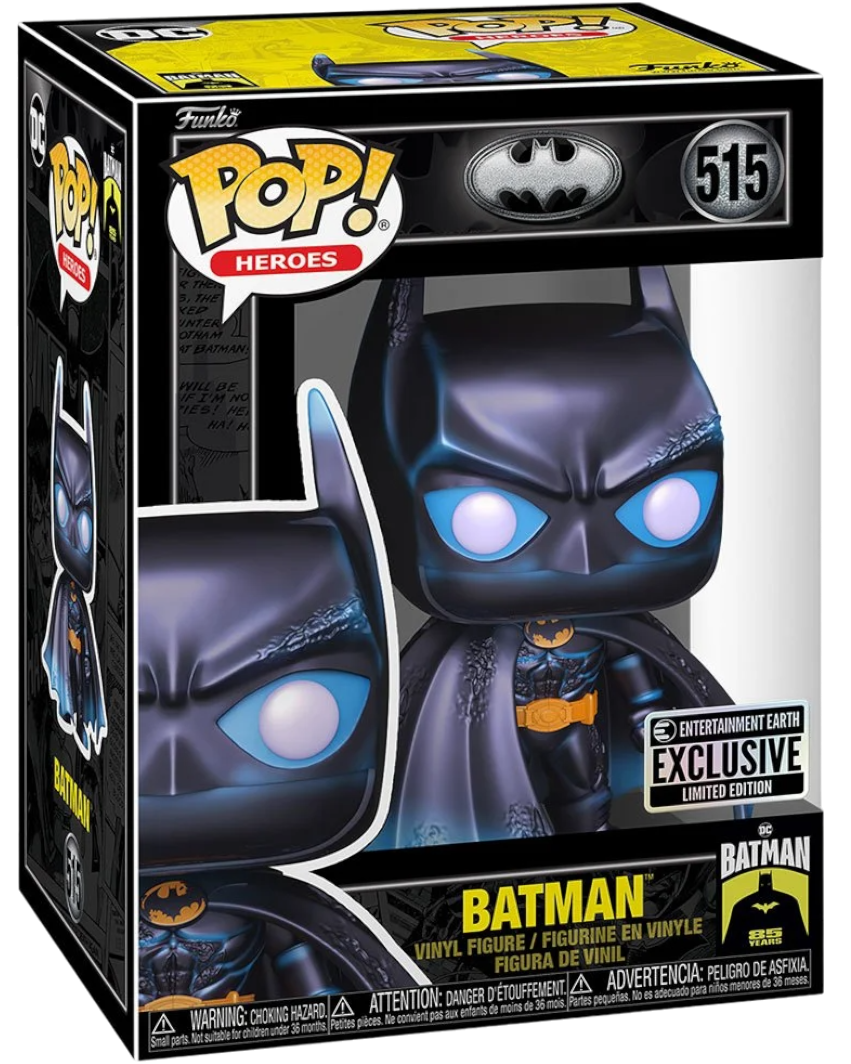 Batman 85th Anniversary Hikari Pop! Vinyl Figure #515, Entertainment Earth Exclusive Funko Toy Store