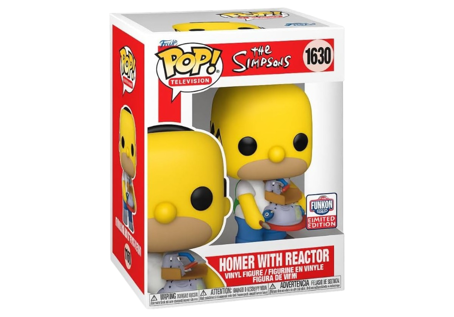 The Simpsons: Homer with Reactor #1630 (Funkon 2024) | AE Toy Box