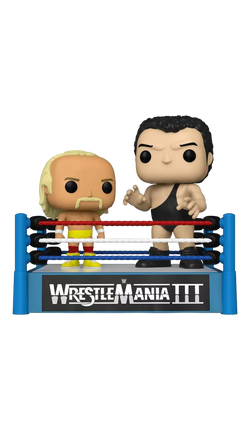WWE:  Hulk Hogan and Andre The Giant in The Ring 2pack Vinyl Figure Funko Toy Store