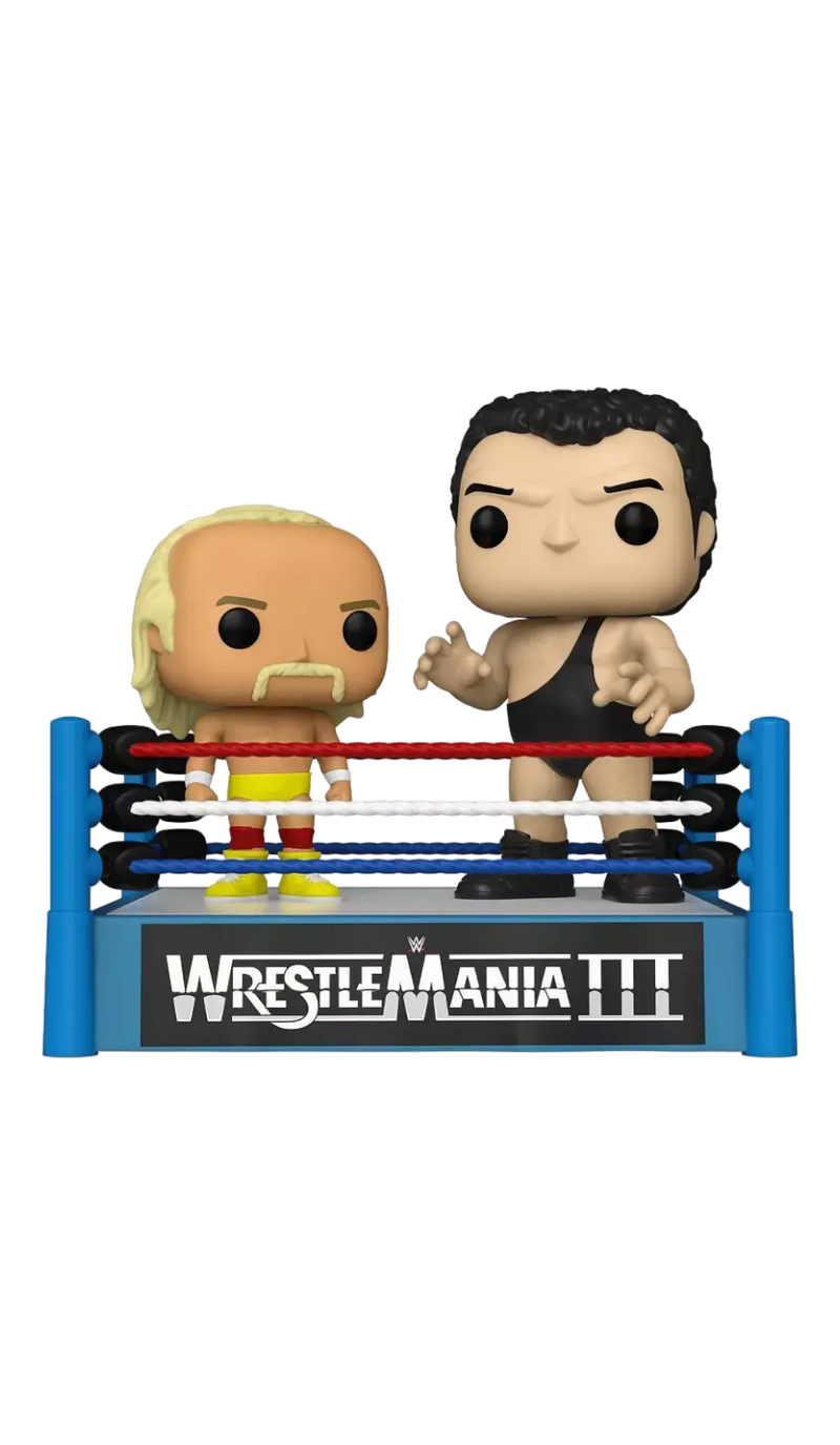 WWE:  Hulk Hogan and Andre The Giant in The Ring 2pack Vinyl Figure Funko Toy Store