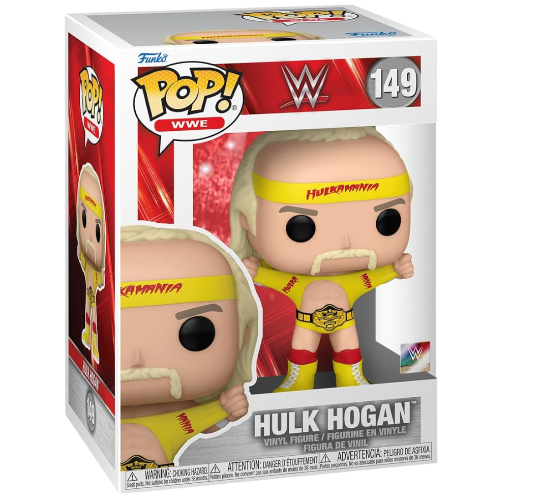WWE: Hulk Hogan Hulkamania with Belt Funko Toy Store