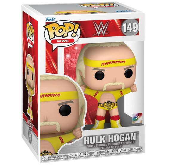 WWE: Hulk Hogan Hulkamania with Belt Funko Toy Store