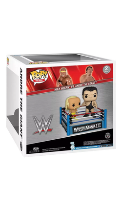 WWE:  Hulk Hogan and Andre The Giant in The Ring 2pack Vinyl Figure Funko Toy Store