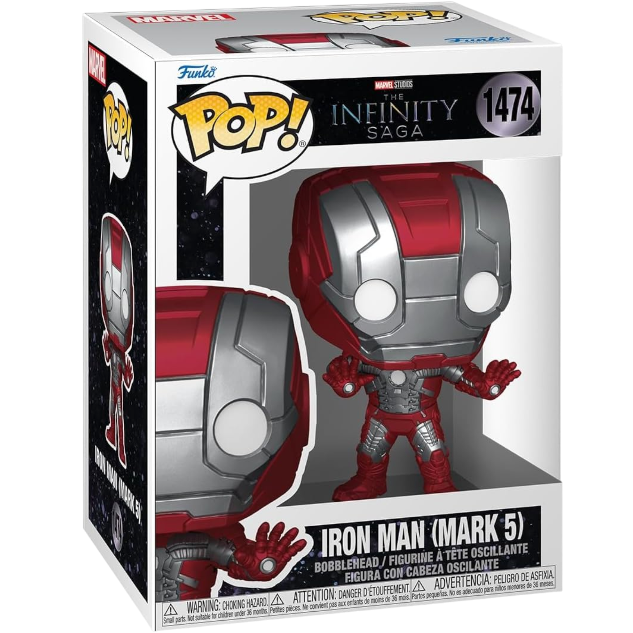 Infinity Saga - Iron Man - (Mark 5) AE Toy Box