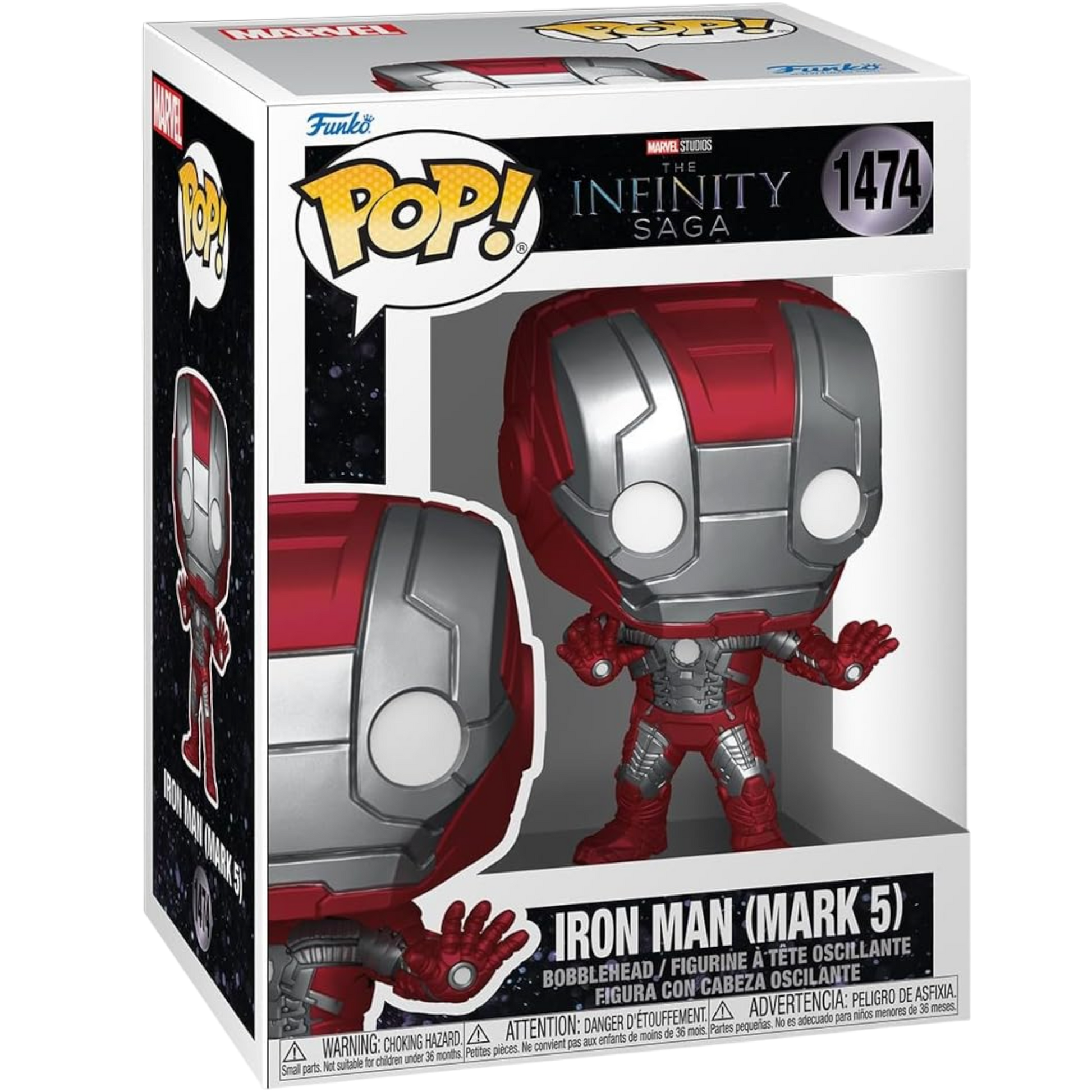 Infinity Saga - Iron Man - (Mark 5) AE Toy Box