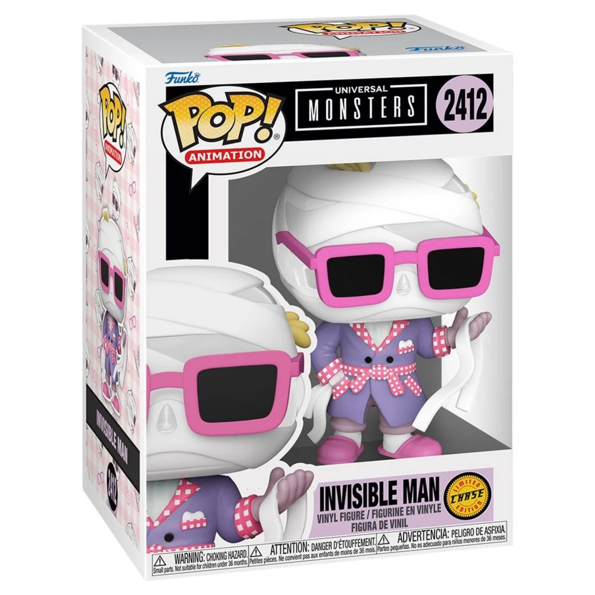 Universal Monsters (Anime) — Invisible Man (Chase) | AE Toy Box