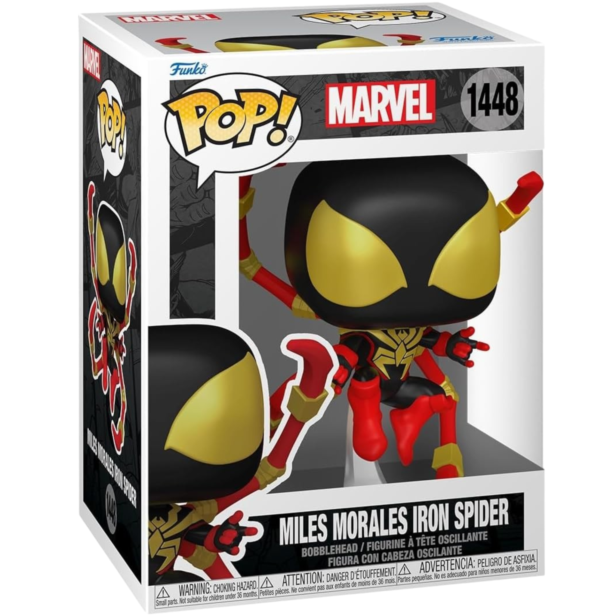 Spider-Man Comics - Miles Morales Iron Spider AE Toy Box