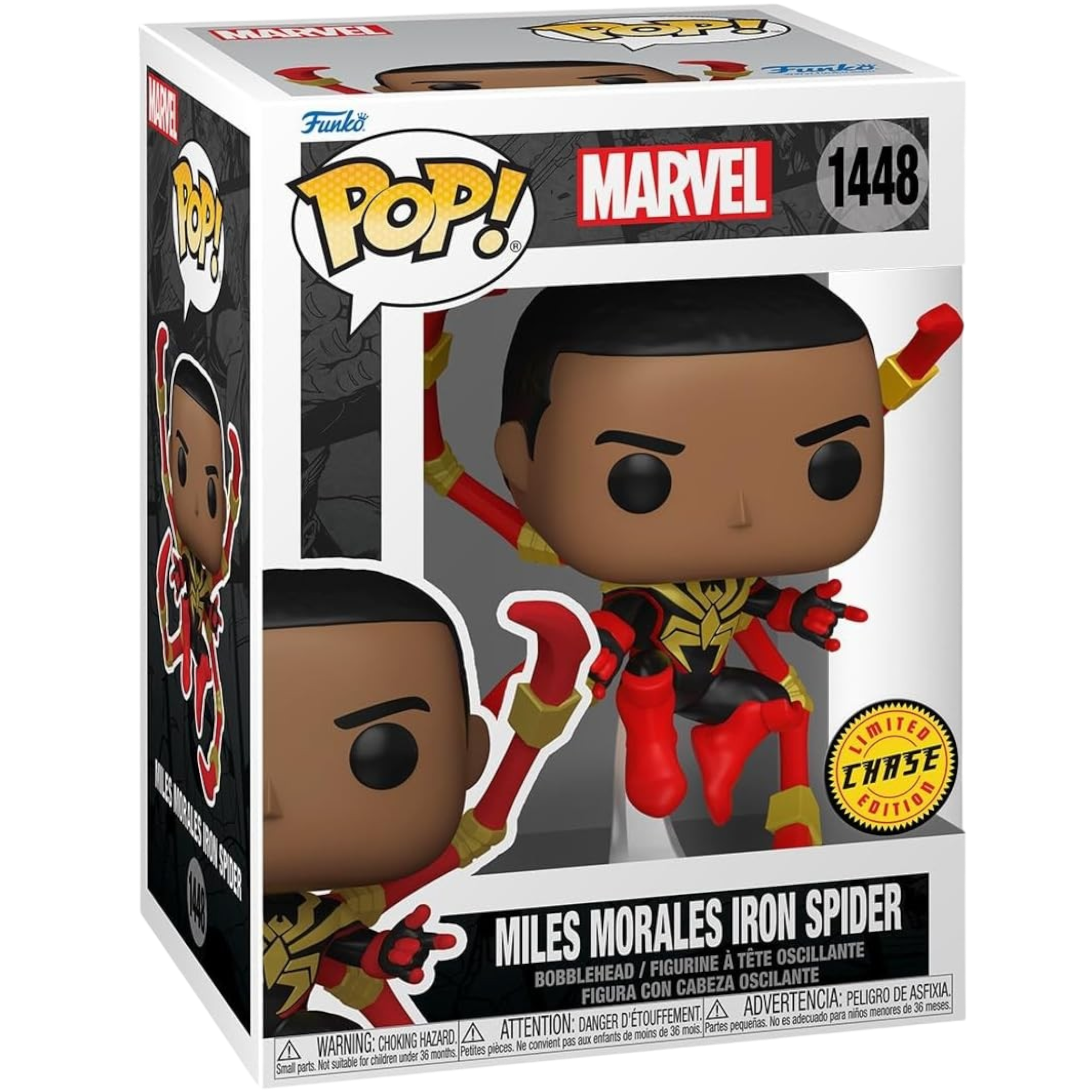 Spider-Man Comics - Miles Morales Iron Spider Chase AE Toy Box