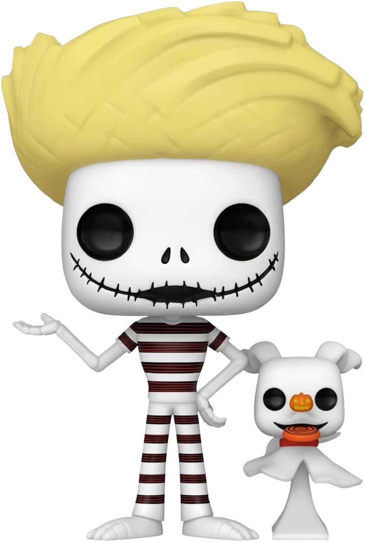 The Nightmare Before Christmas, Jack with Zero (Beach) Funko Toy Store