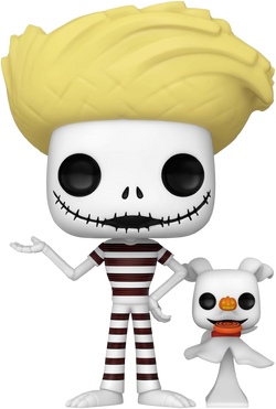 The Nightmare Before Christmas, Jack with Zero (Beach) Funko Toy Store