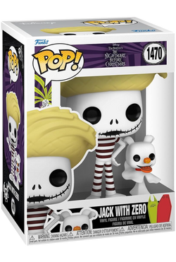 The Nightmare Before Christmas, Jack with Zero (Beach) Funko Toy Store
