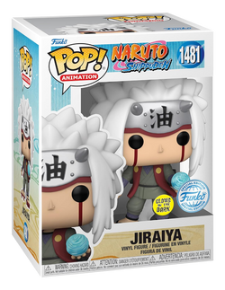 Naruto Shippuden - Jiraiya with Rasengan - Special Edition Multicolor  Glow Exclusive #1481 Funko Toy Store