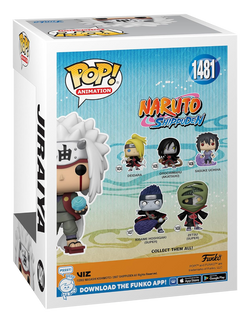 Naruto Shippuden - Jiraiya with Rasengan - Special Edition Multicolor  Glow Exclusive #1481 Funko Toy Store