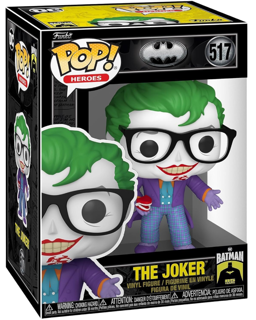 Batman 85th Anniversary The Joker with Teeth Funko Toy Store