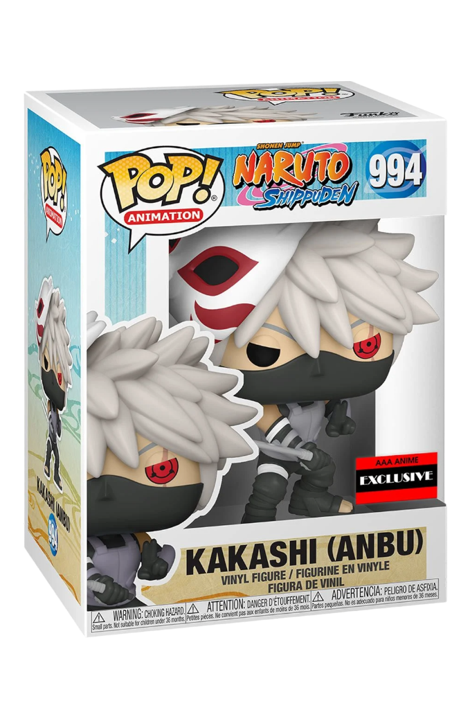 Naruto: Shippuden Kakashi ANBU Funko Pop! Vinyl Figure - AAA Anime Exclusive Funko Toy Store