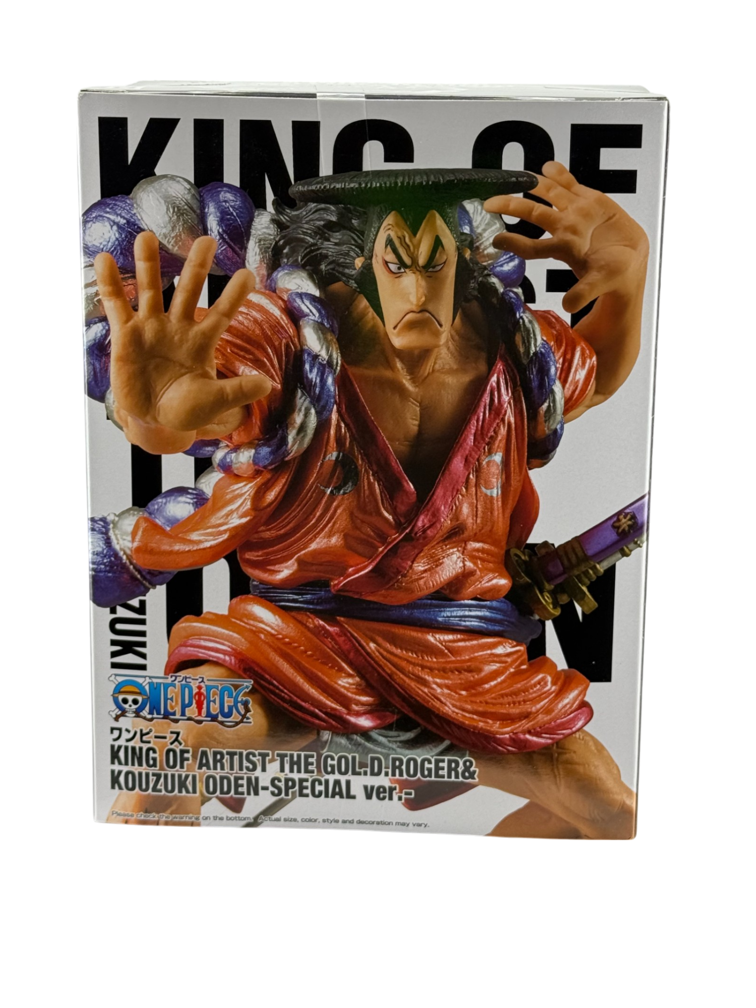 Banpresto - One Piece King of Artist The Kozuki Oden Figure AE Toy Box