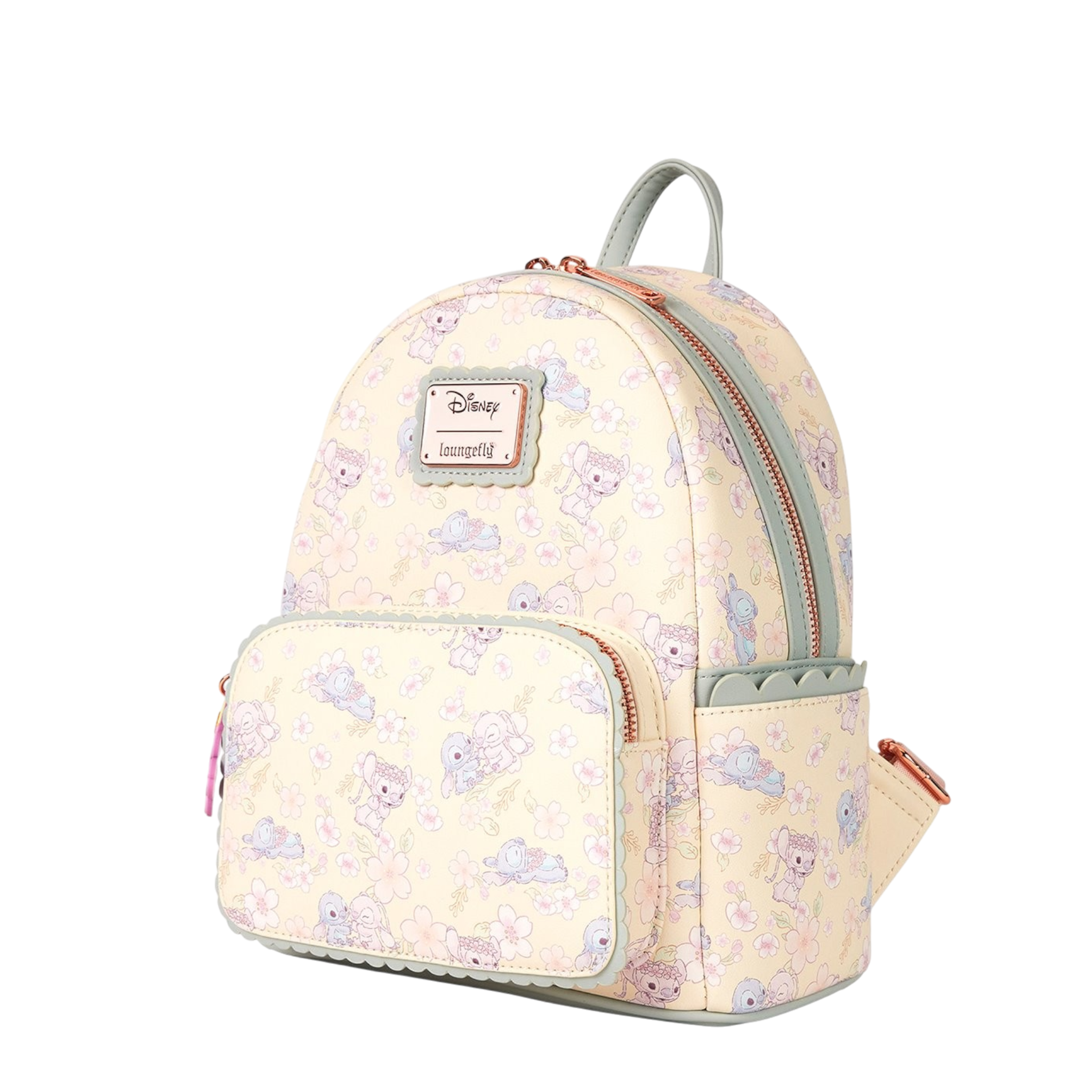 Lilo and Stitch Cute Stitch Cherry Blossom Mini-Backpack AE Toy Box