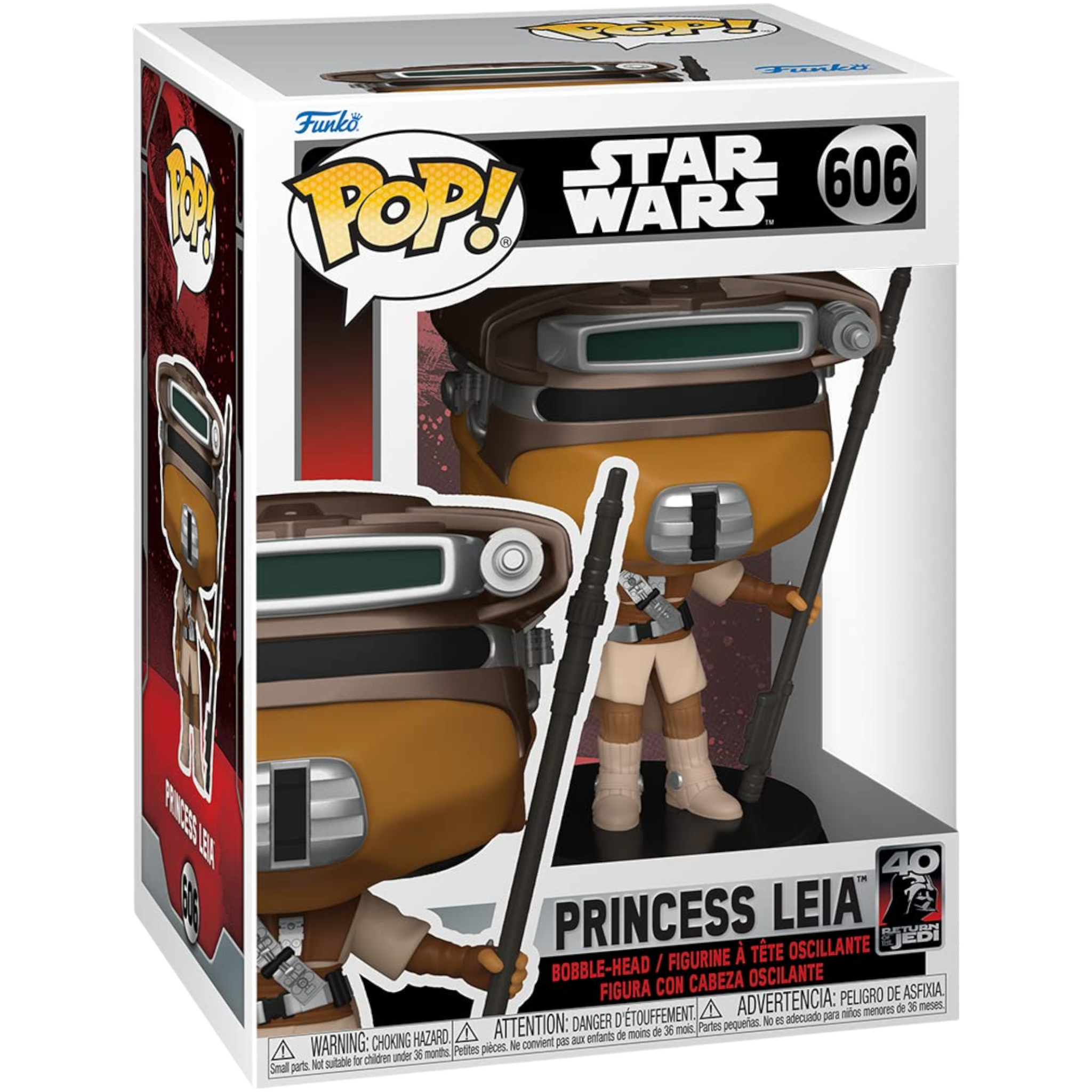 Star Wars: Return of The Jedi 40th Anniversary, Princess Leia AE Toy Box