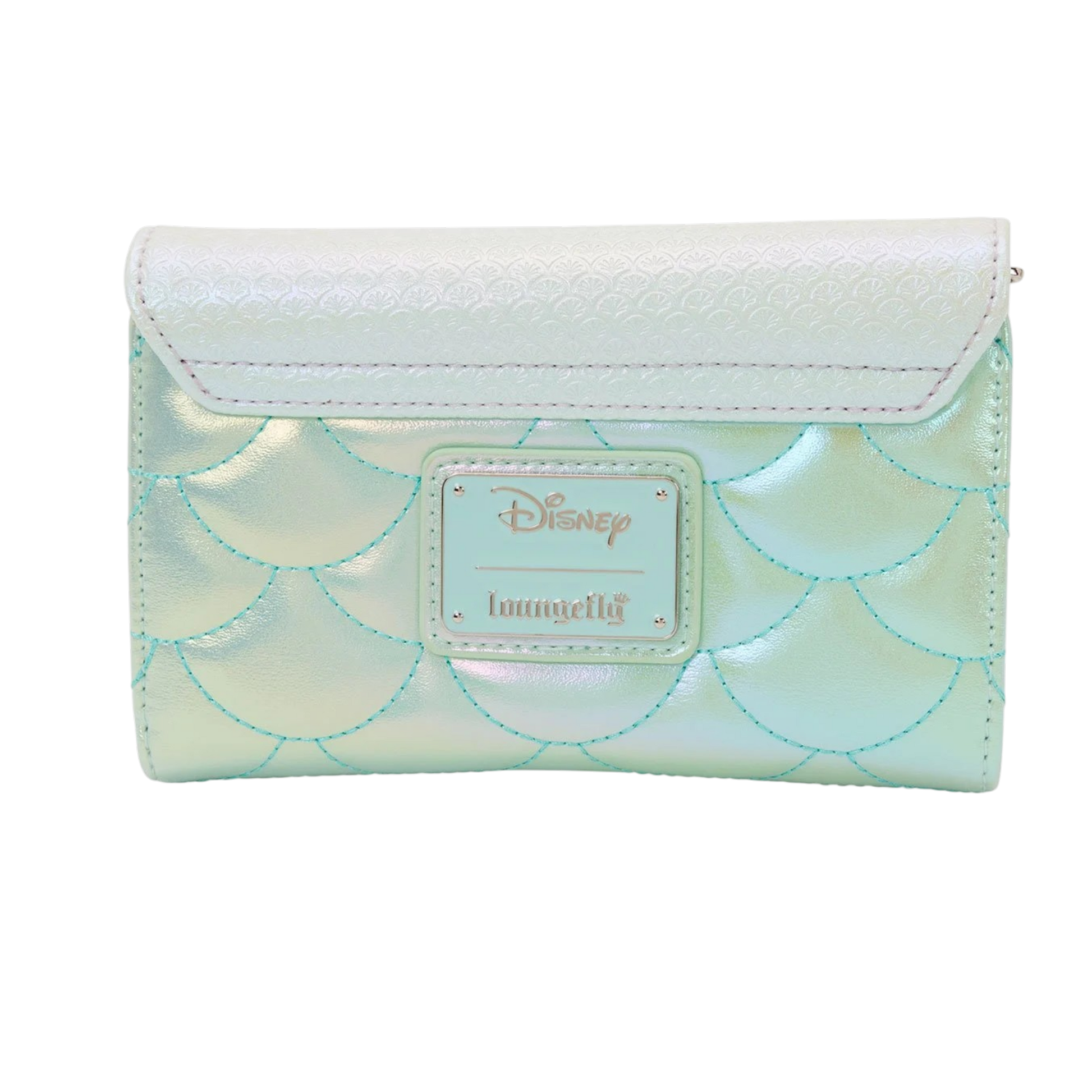 Disney — The Little Mermaid Iridescent Pearl Flap Wallet | AE Toy Box