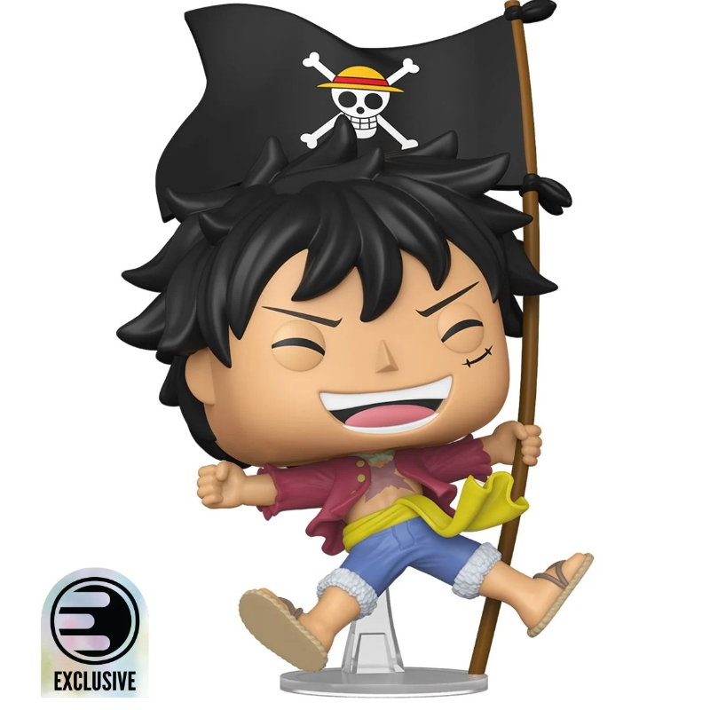 One Piece: Monkey D. Luffy with Flag #2214 (Entertainment Earth Exclusive) | AE Toy Box