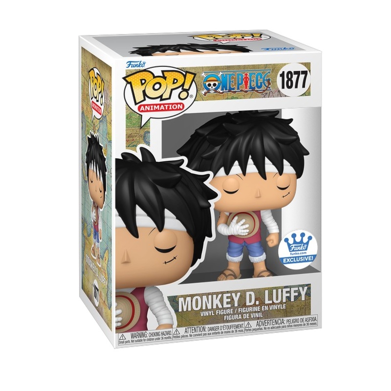 One Piece Monkey D. Luffy (Marineford Memorial) AE Toy Box