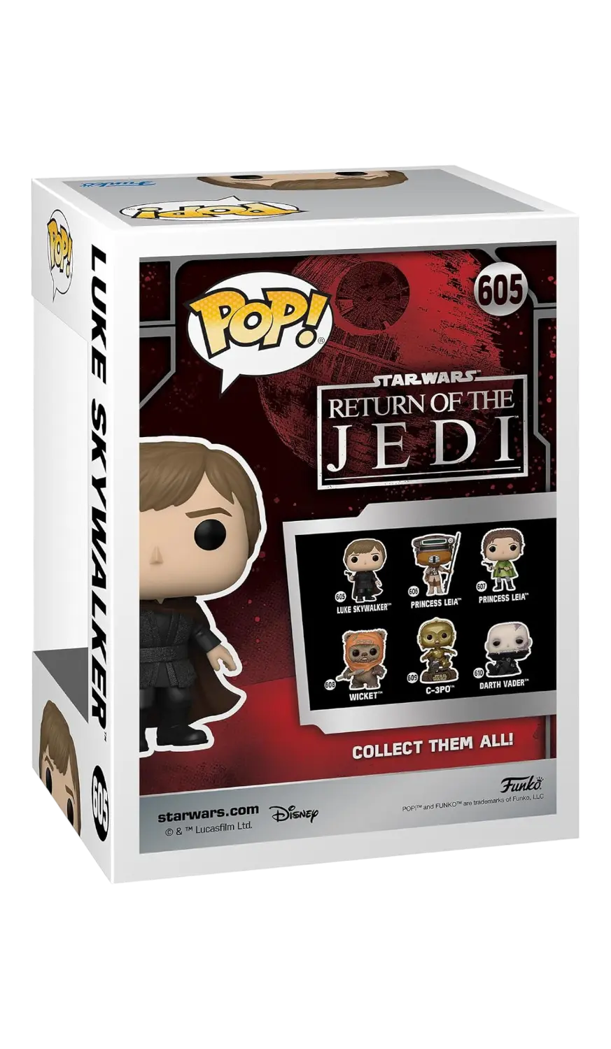 Star Wars: Return of The Jedi 40th Anniversary, Luke Skywalker Funko Toy Store