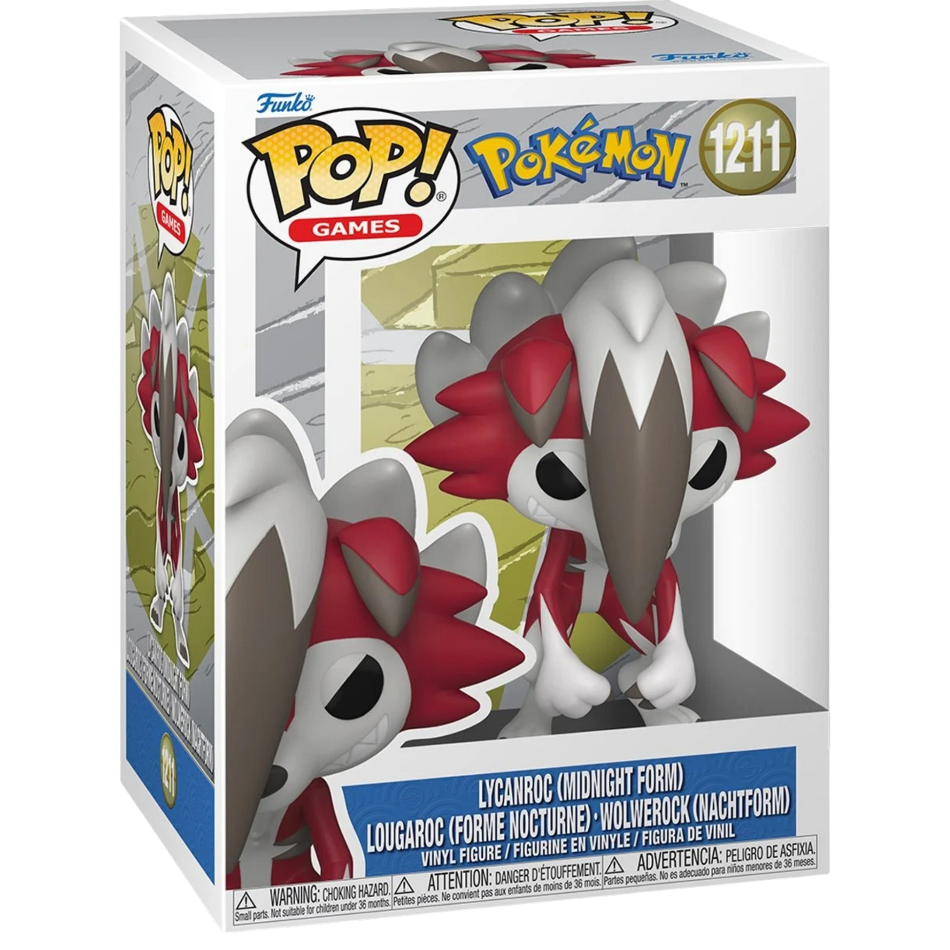 Pokémon — Lycanroc (Midnight Form) #1211 | AE Toy Box