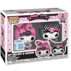 Sanrio My Melody 50th and Kuromi 20th Anniversary  Key Chain 2-Pack AE Toy Box