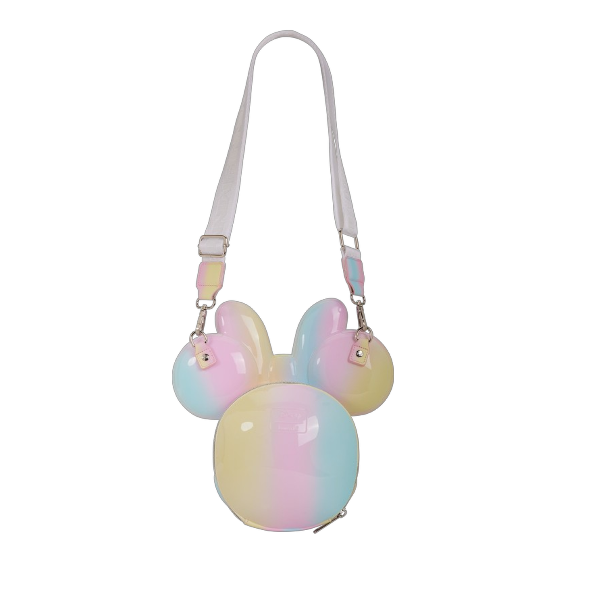 Disney — Minnie Mouse Pastel Tie-Dye Molded Figural Crossbody Bag | AE Toy Box