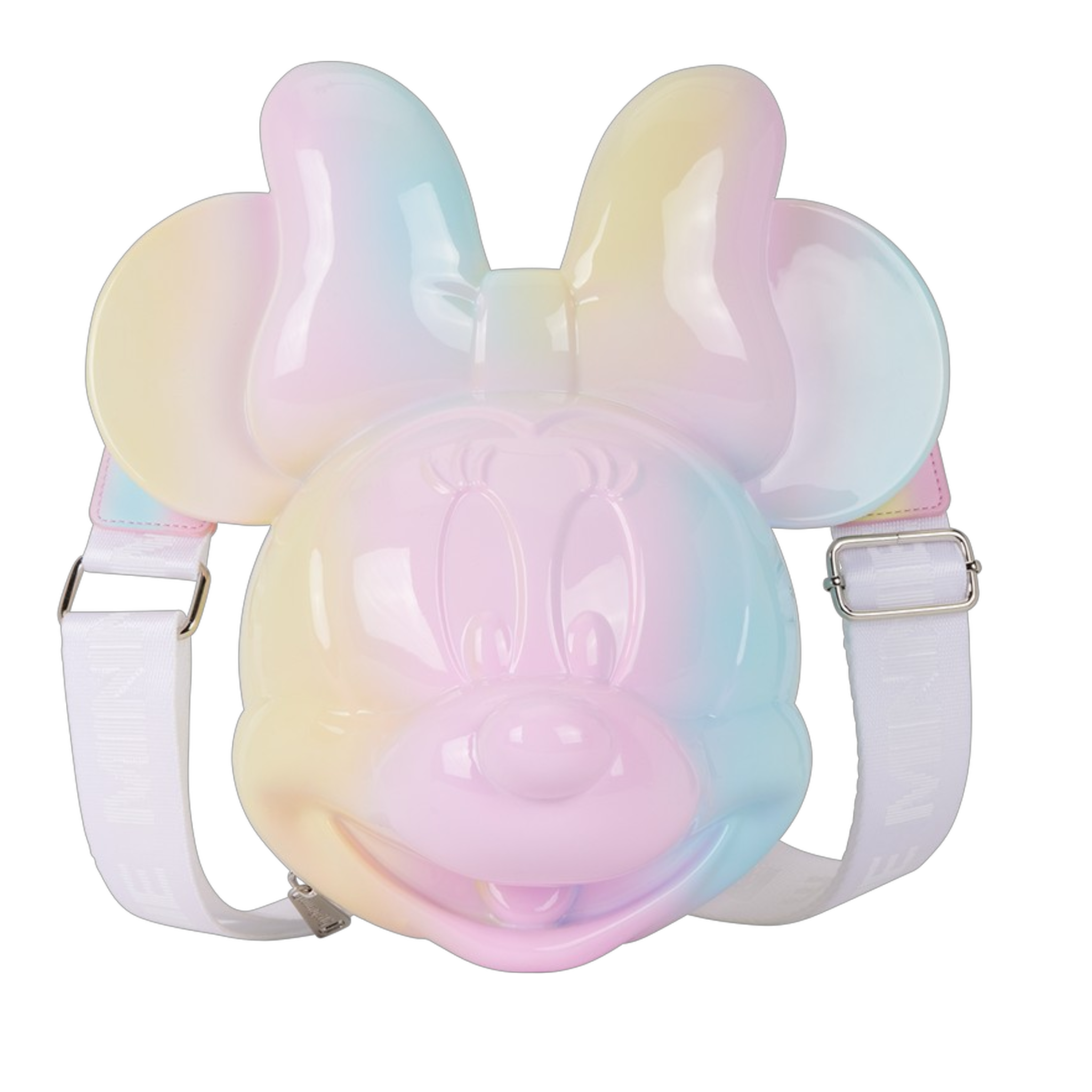 Disney — Minnie Mouse Pastel Tie-Dye Molded Figural Crossbody Bag | AE Toy Box