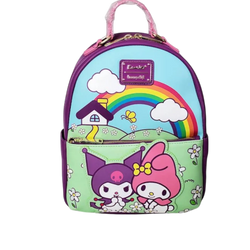 Hello Kitty Kuromi & My Melody Scenic Mini Backpack AE Toy Box