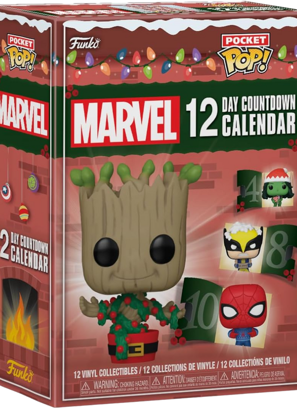 Marvel 12-Day Countdown Calendar Funko Toy Store