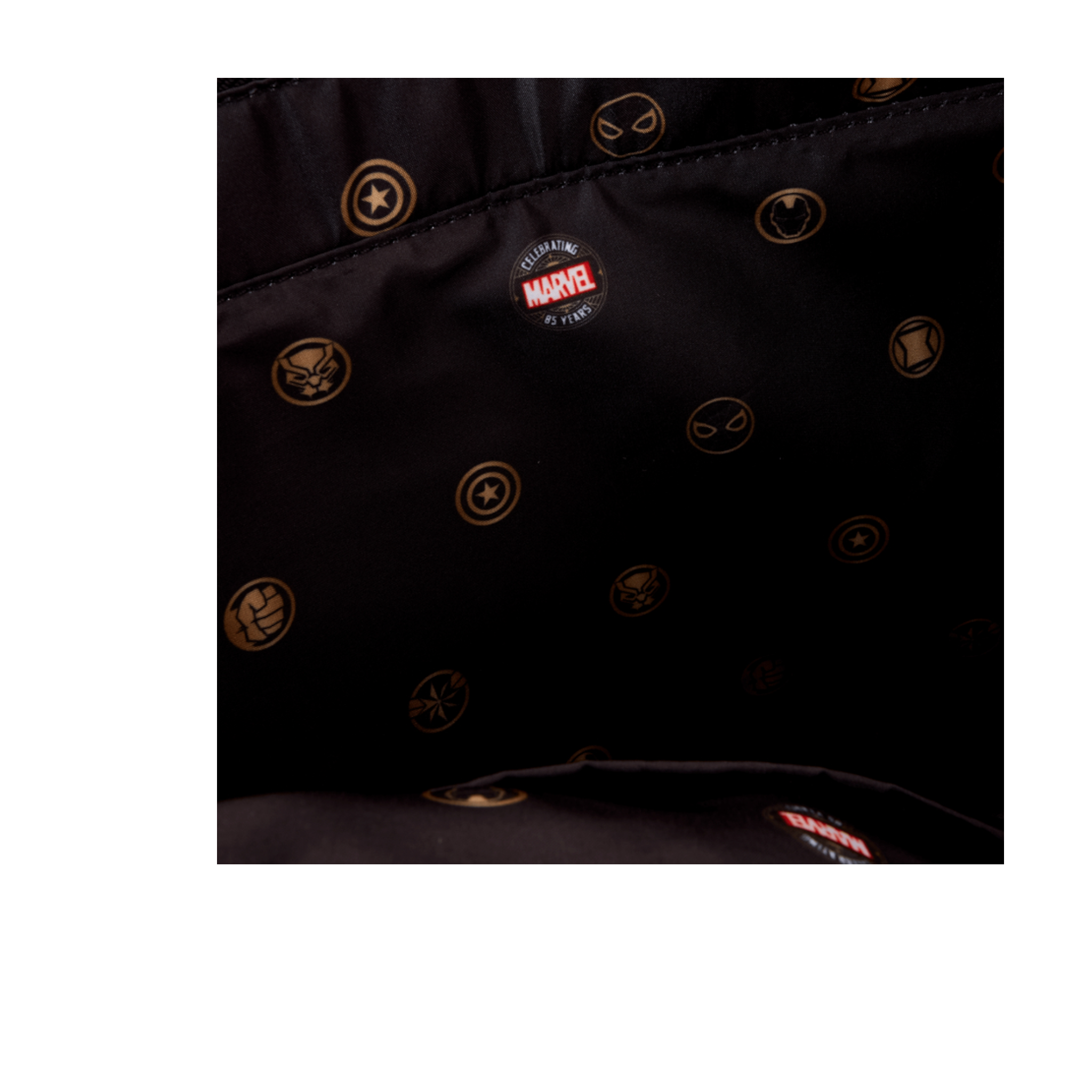 Marvel 85th Anniversary All-Over Print Logo Convertible Backpack & Tote AE Toy Box