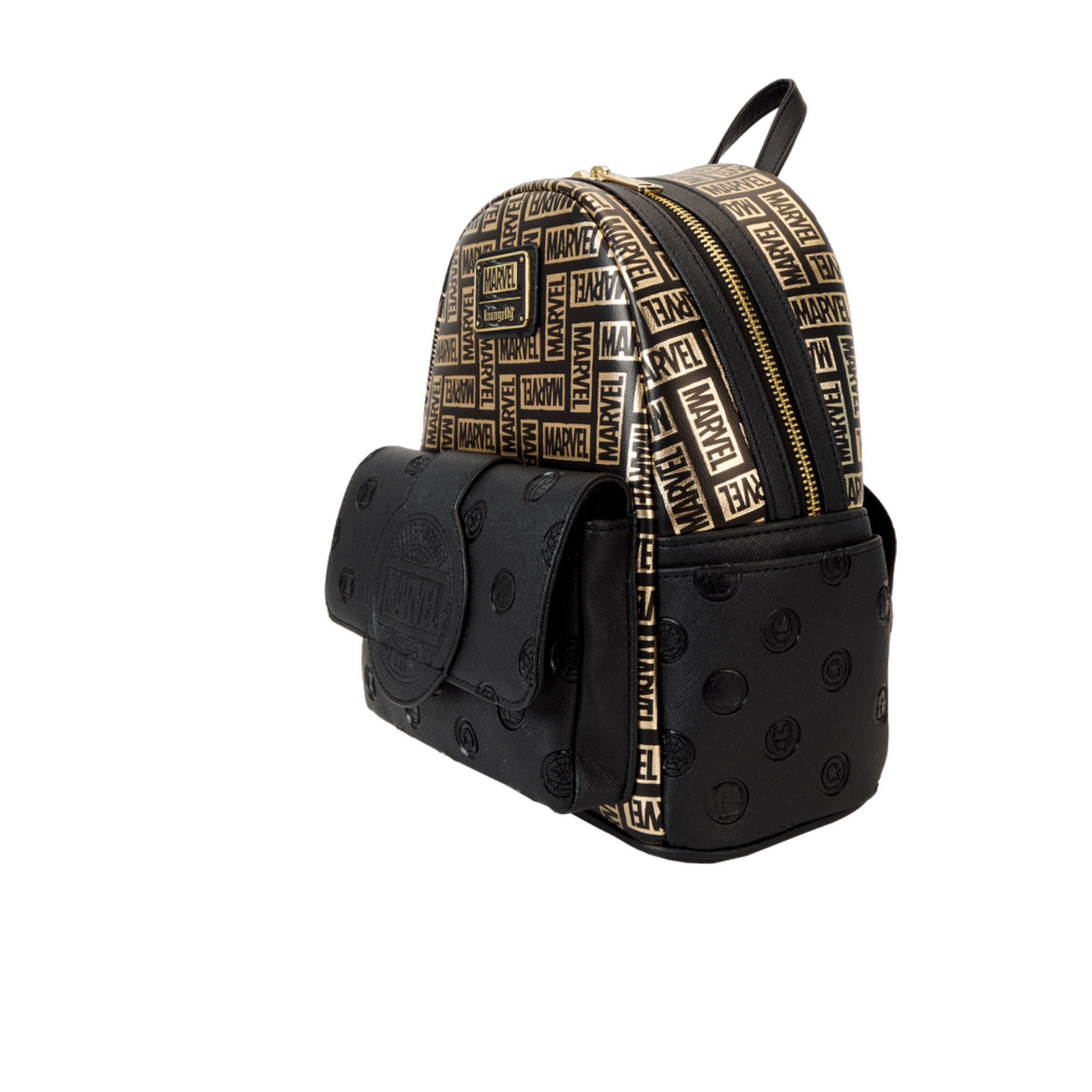 Marvel 85th Anniversary All-Over Print Logo Mini Backpack AE Toy Box